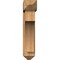 Ekena Millwork Westlake Arts and Crafts Rough Sawn Bracket w/ Offset Brace, Western Red Cedar, 8"W x 32"D x 38"H BKT0806X32X38WTL03RWR - alternate 3